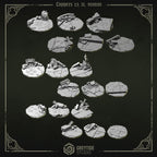 Eternal Pilgrims Base Toppers 25 mm, 32 mm y 40 mm - Greytide Studio