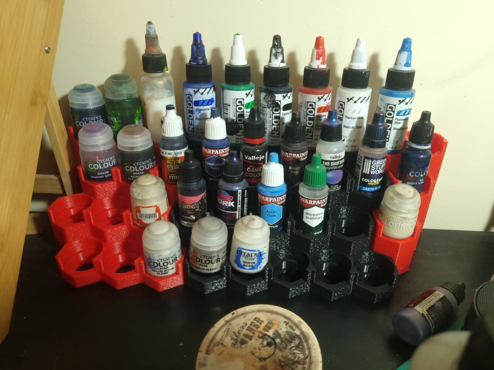 Set de Racks de Pintura Modular - Mustafa Hobby Studio