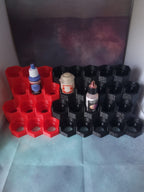 Set de Racks de Pintura Modular - Mustafa Hobby Studio
