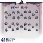 Primal Hounds Hombreras - Space Marines - Greytide Studio