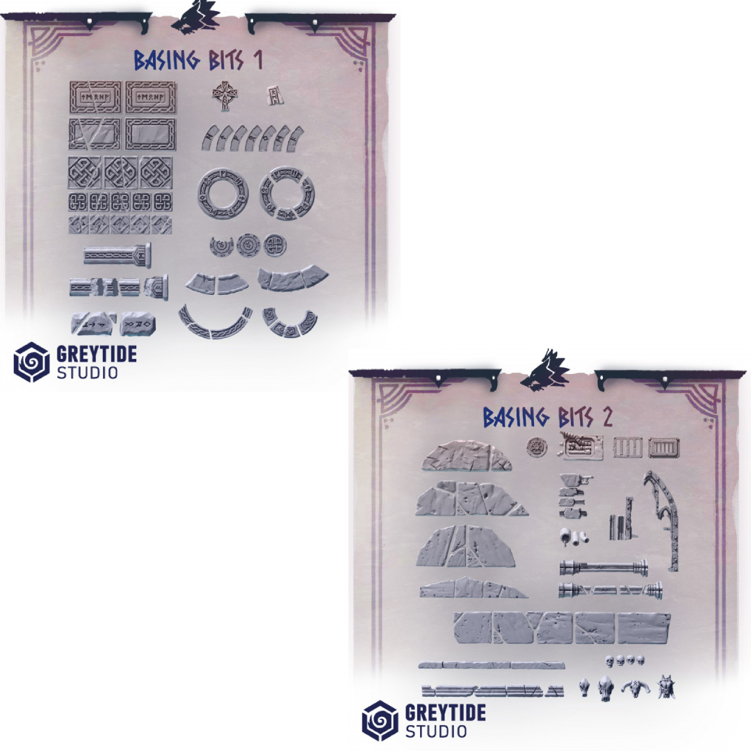 Primal Hounds Base Bits - Space Marines - Greytide Studio