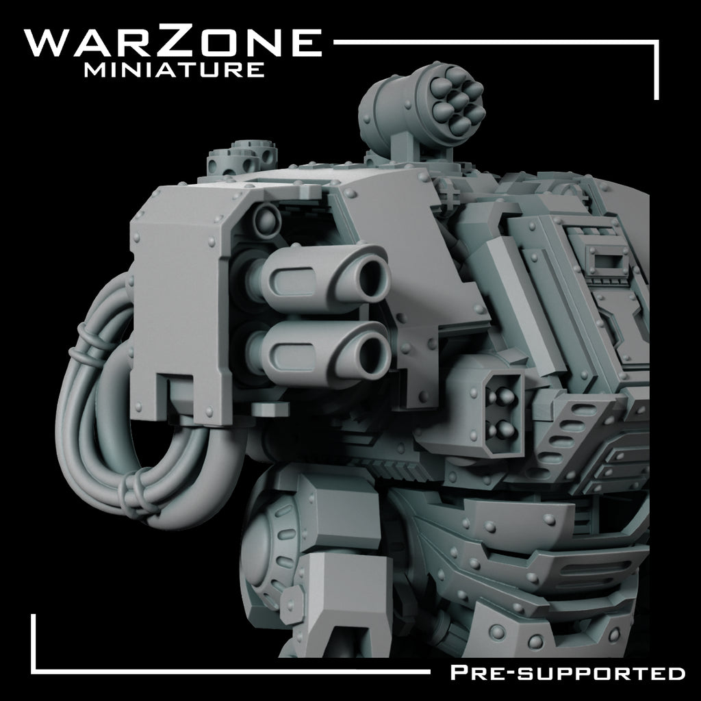 Warforged Exo-Suit (Partes Intercambiables)