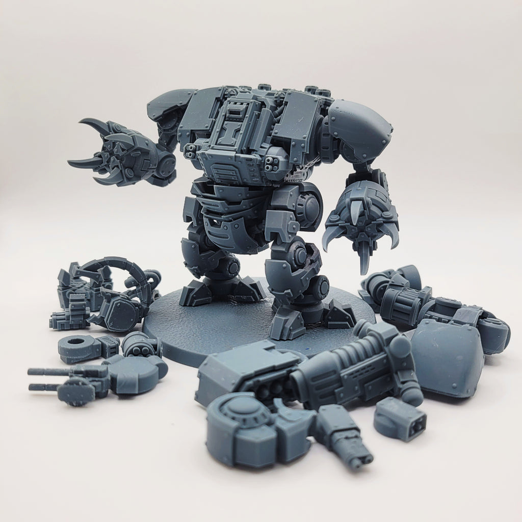 Warforged Exo-Suit (Partes Intercambiables)