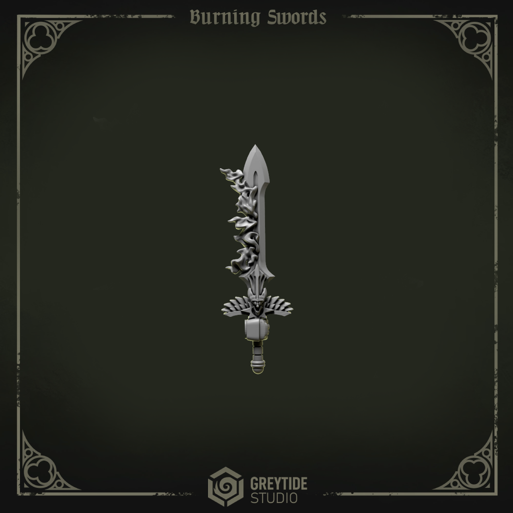 Eternal Pilgrims Espadas en Llamas - Space Marines - Greytide Studio