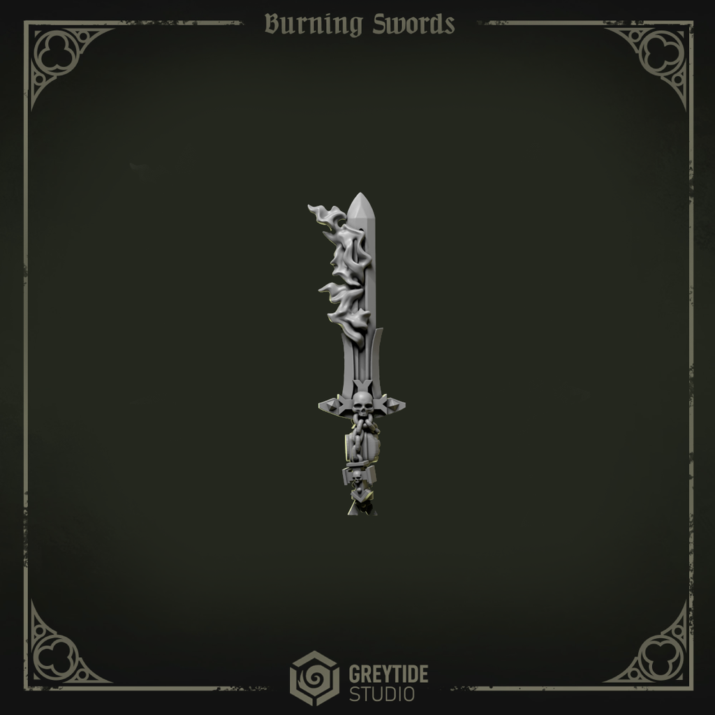 Eternal Pilgrims Espadas en Llamas - Space Marines - Greytide Studio