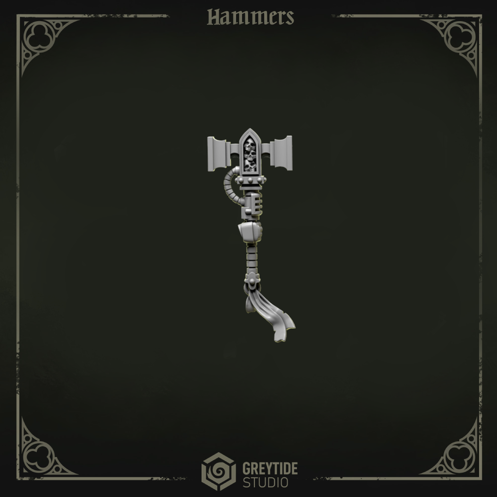 Eternal Pilgrims Martillos de una Mano - Space Marines - Greytide Studio