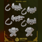 Anvil Warden Flamers y Meltas para Gravis Armor - Space Marines - Greytide Studio