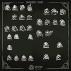 Eternal Pilgrims Hombreras - Space Marines - Greytide Studio