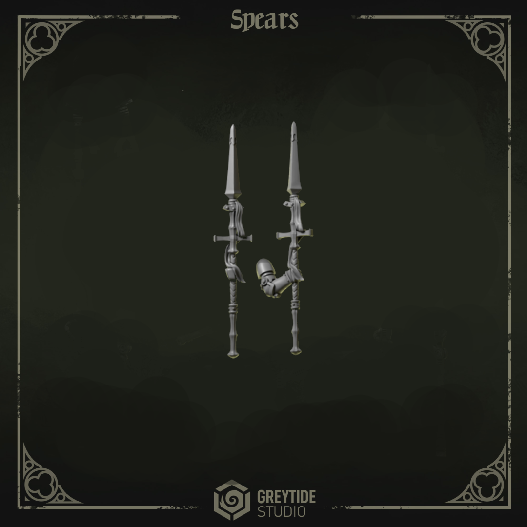 Eternal Pilgrims Lanzas - Space Marines - Greytide Studio