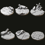 Eternal Pilgrims Base Toppers 25 mm, 32 mm y 40 mm - Greytide Studio