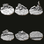 Eternal Pilgrims Base Toppers 25 mm, 32 mm y 40 mm - Greytide Studio
