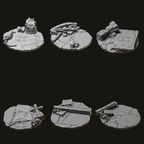 Eternal Pilgrims Base Toppers 25 mm, 32 mm y 40 mm - Greytide Studio